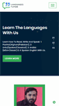 Mobile Screenshot of languagestutor.org